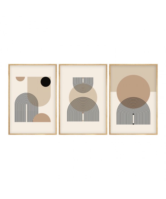 Πίνακας σε καμβά Jefton pakoworld τρίπτυχος με ψηφιακή εκτύπωση 50x2x70εκ Πίνακας σε καμβά Jefton pakoworld τρίπτυχος με ψηφιακή εκτύπωση 50x2x70εκ