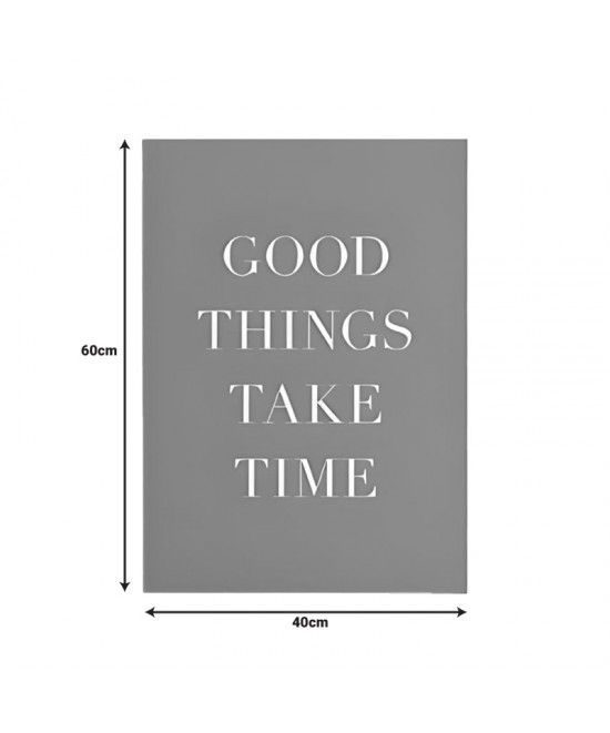 Πίνακας σε καμβά Gonda pakoworld με ψηφιακή εκτύπωση 40x3x60εκ