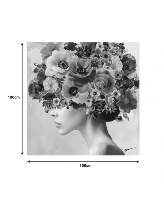 Πίνακας σε καμβά Mavare Ι Inart 100x3.5x100εκ