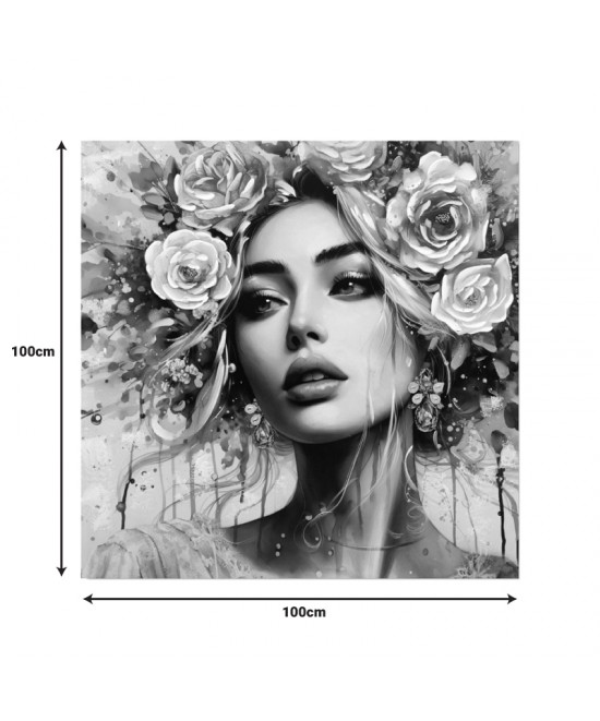 Πίνακας σε καμβά Prima Ι Inart 100x3x100εκ