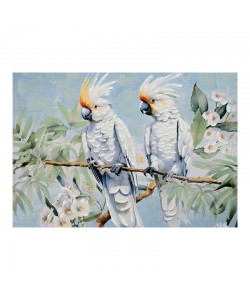 Πίνακας σε καμβά Parote Ι Inart 100x3x70εκ