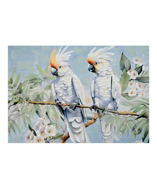 Πίνακας σε καμβά Parote Ι Inart 100x3x70εκ