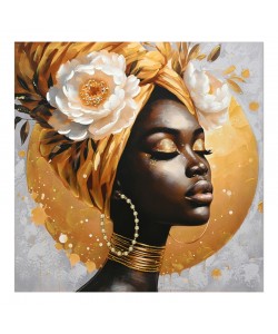 Πίνακας σε καμβά Giara Inart 100x3x100εκ