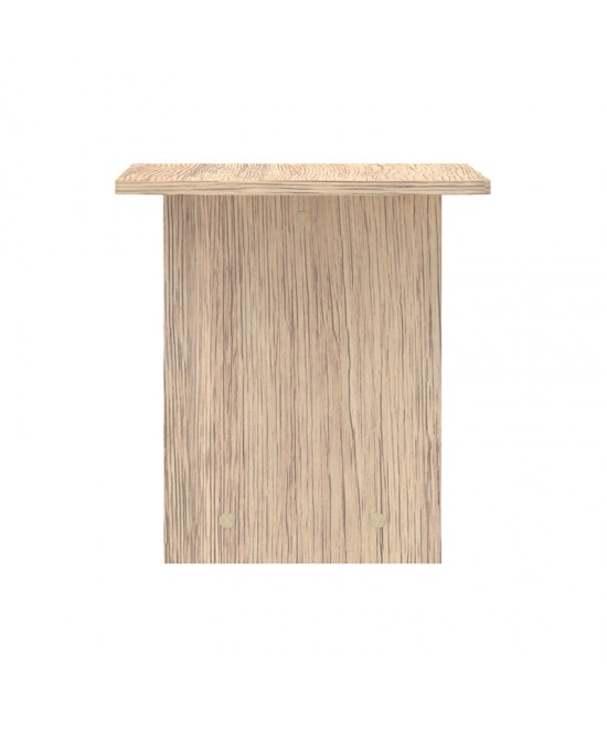 Τραπέζι Kumba pakoworld σε oak απόχρωση 80x40x42εκ Τραπέζι Kumba pakoworld σε oak απόχρωση 80x40x42εκ