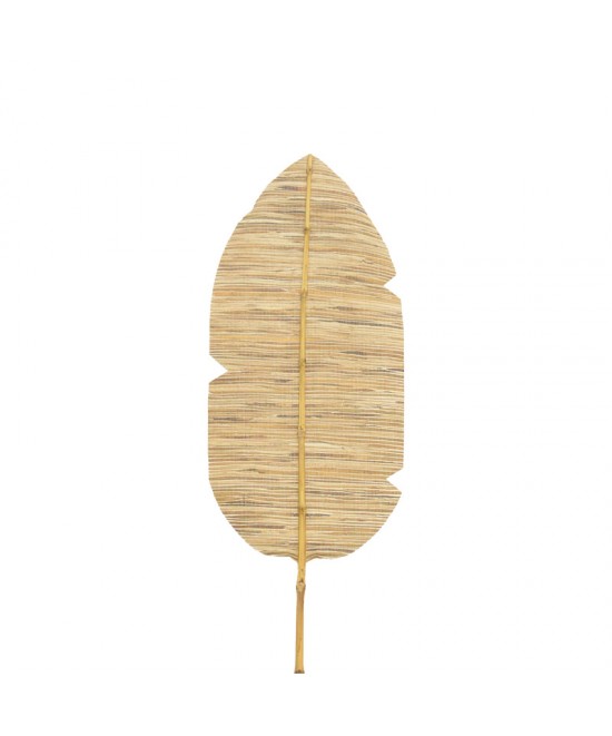 Διακοσμητικό φυτό Bantou Inart banana leaf σε φυσική απόχρωση Υ200εκ