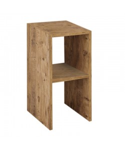 Κομοδίνο Deseo pakoworld σε oak απόχρωση  30x30x60εκ