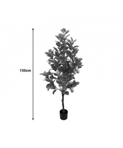 Διακοσμητικό φυτό Lemon tree σε γλάστρα Inart πράσινο pp Υ150εκ