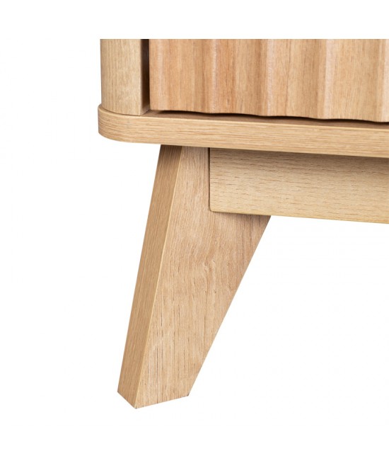 Τραπέζι σαλονιού Hamea pakoworld mdf σε φυσική απόχρωση 110x55,2x45εκ Τραπέζι σαλονιού Hamea pakoworld mdf σε φυσική απόχρωση 110x55,2x45εκ