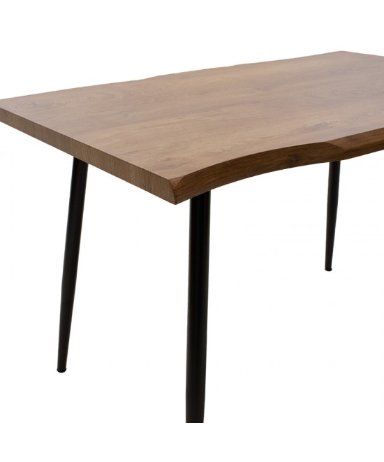 Τραπεζαρία Neve-Parker pakoworld σετ 5τμχ 120x80x75εκ Τραπεζαρία Neve-Parker pakoworld σετ 5τμχ 120x80x75εκ
