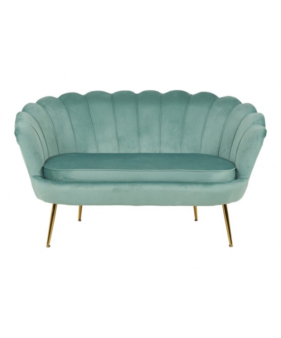 Καναπές 2θέσιος Daimon pakoworld βελούδο σε φυστικί απόχρωση 134x70x77εκ Καναπές 2θέσιος Daimon pakoworld βελούδο σε φυστικί απόχρωση 134x70x77εκ