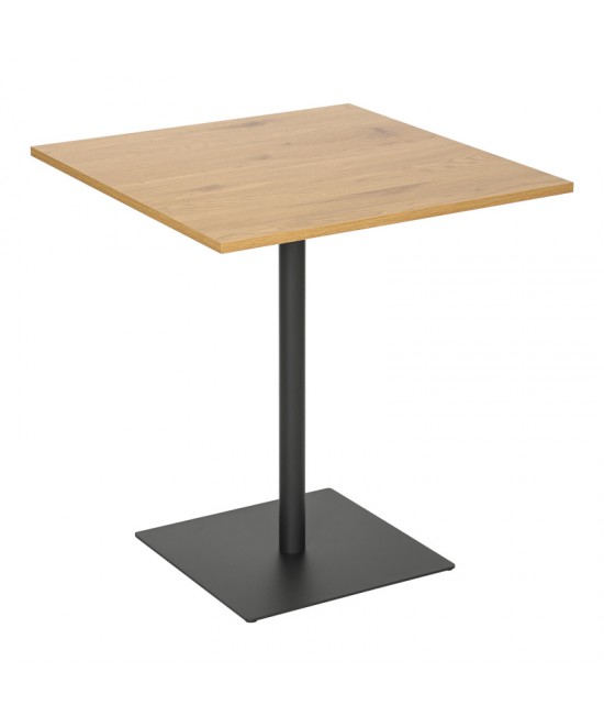 Τραπέζι Nerobian pakoworld mdf σε sonoma απόχρωση 70x70x75εκ Τραπέζι Nerobian pakoworld mdf σε sonoma απόχρωση 70x70x75εκ