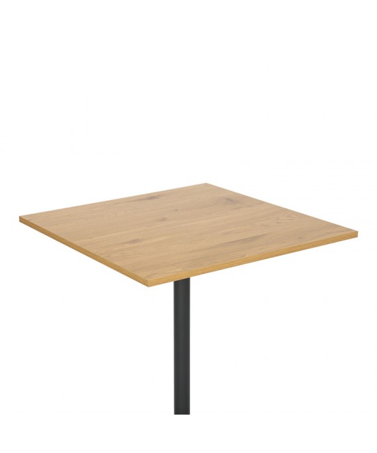 Τραπέζι Nerobian pakoworld mdf σε sonoma απόχρωση 70x70x75εκ Τραπέζι Nerobian pakoworld mdf σε sonoma απόχρωση 70x70x75εκ