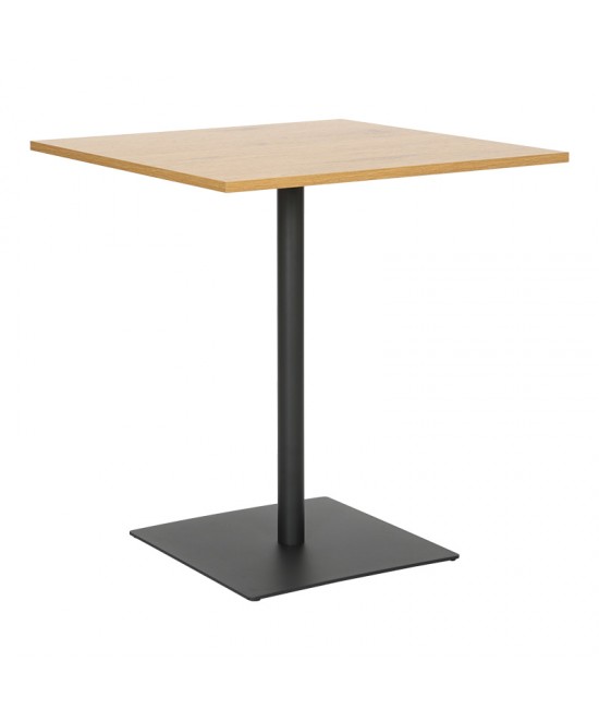 Τραπέζι Nerobian pakoworld mdf σε sonoma απόχρωση 70x70x75εκ Τραπέζι Nerobian pakoworld mdf σε sonoma απόχρωση 70x70x75εκ