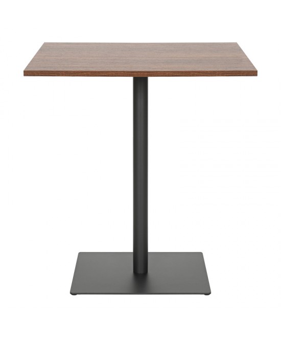 Τραπέζι Nerobian pakoworld mdf σε καρυδί απόχρωση 70x70x75εκ Τραπέζι Nerobian pakoworld mdf σε καρυδί απόχρωση 70x70x75εκ