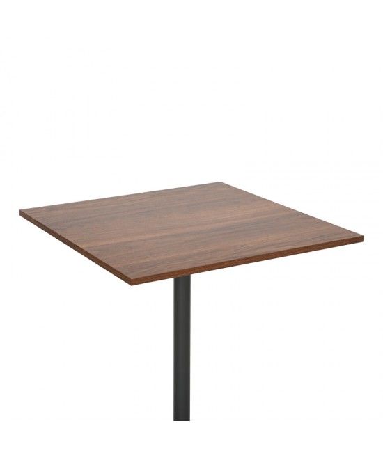 Τραπέζι Nerobian pakoworld mdf σε καρυδί απόχρωση 70x70x75εκ Τραπέζι Nerobian pakoworld mdf σε καρυδί απόχρωση 70x70x75εκ