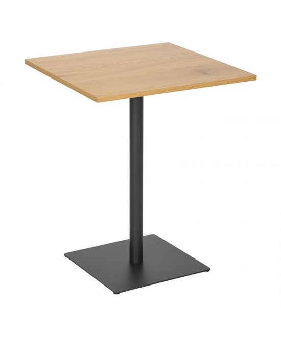 Τραπέζι Nerobian pakoworld mdf σε sonoma απόχρωση 60x60x75εκ Τραπέζι Nerobian pakoworld mdf σε sonoma απόχρωση 60x60x75εκ