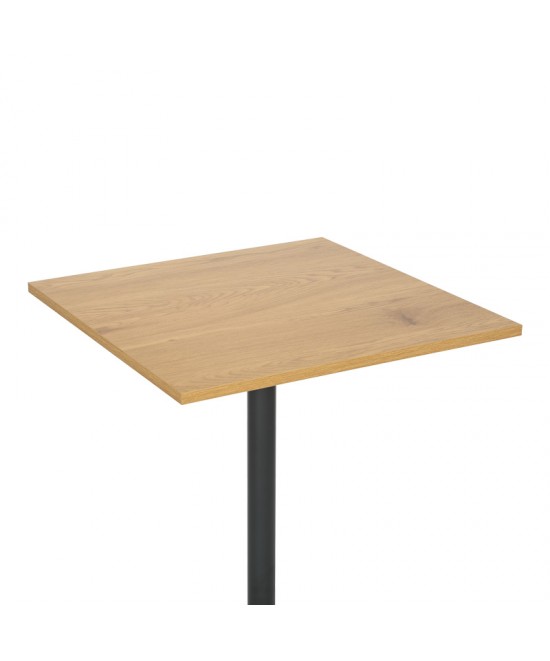 Τραπέζι Nerobian pakoworld mdf σε sonoma απόχρωση 60x60x75εκ Τραπέζι Nerobian pakoworld mdf σε sonoma απόχρωση 60x60x75εκ