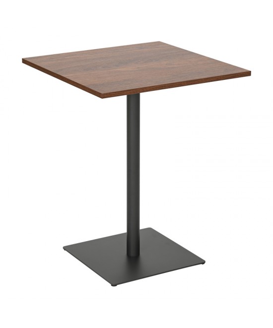 Τραπέζι Nerobian pakoworld mdf σε καρυδί απόχρωση 60x60x75εκ Τραπέζι Nerobian pakoworld mdf σε καρυδί απόχρωση 60x60x75εκ