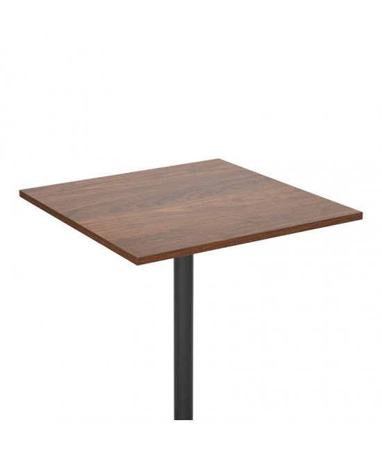 Τραπέζι Nerobian pakoworld mdf σε καρυδί απόχρωση 60x60x75εκ Τραπέζι Nerobian pakoworld mdf σε καρυδί απόχρωση 60x60x75εκ