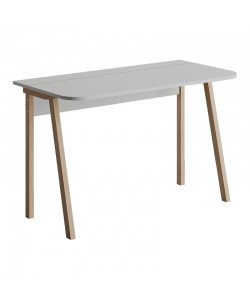 Γραφείο Malia pakoworld σε λευκή-φυσική απόχρωση 120x60.5x75εκ