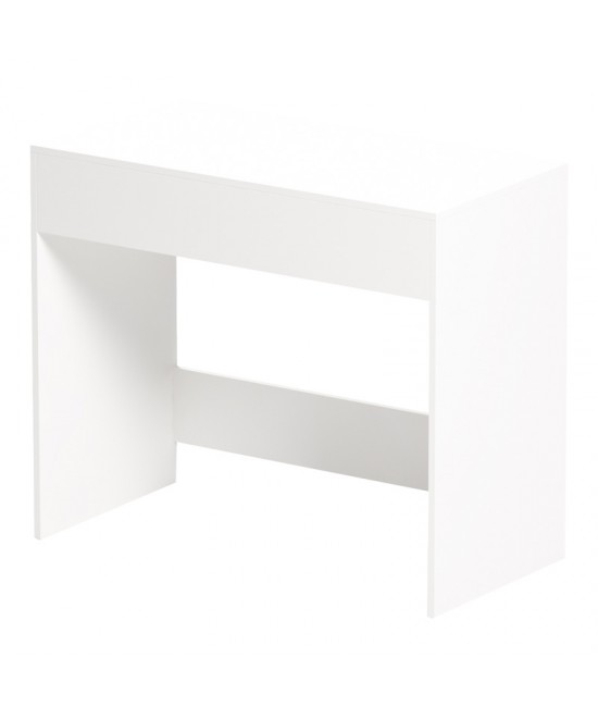 Κονσόλα-τουαλέτα κρεβατοκάμαρας Artemisia pakoworld σε λευκή απόχρωση 90x45x76.8εκ