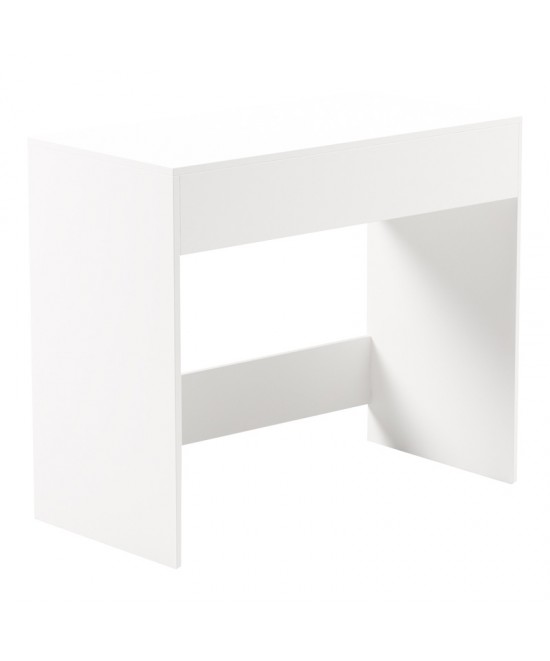 Κονσόλα-τουαλέτα κρεβατοκάμαρας Artemisia pakoworld σε λευκή απόχρωση 90x45x76.8εκ