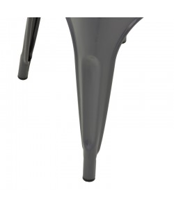 Καρέκλα Utopia pakoworld μέταλλο σε ανθρακί απόχρωση 44x44x85εκ Καρέκλα Utopia pakoworld μέταλλο σε ανθρακί απόχρωση 44x44x85εκ