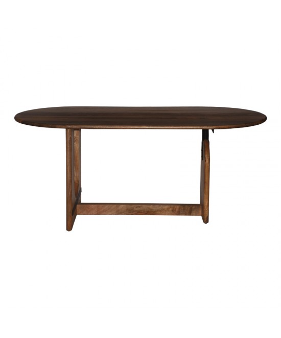 Τραπέζι Jenkou pakoworld mango ξύλο σε φυσική απόχρωση 180x90x76εκ Τραπέζι Jenkou pakoworld mango ξύλο σε φυσική απόχρωση 180x90x76εκ