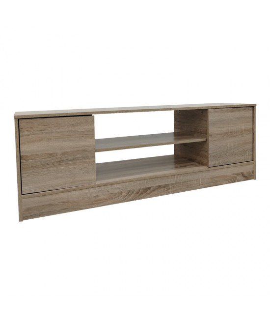 Έπιπλο τηλεόρασης Sasa pakoworld σε sonoma απόχρωση 120x35x41.5εκ