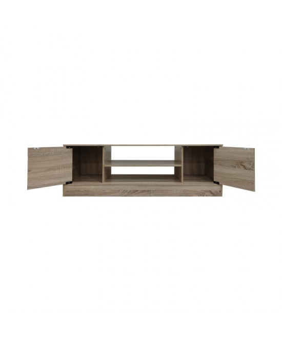 Έπιπλο τηλεόρασης Sasa pakoworld σε sonoma απόχρωση 120x35x41.5εκ