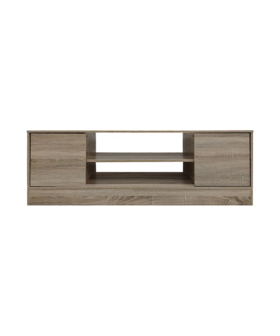 Έπιπλο τηλεόρασης Sasa pakoworld σε sonoma απόχρωση 120x35x41.5εκ
