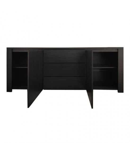 Μπουφές Kalya pakoworld σε wenge απόχρωση 220x49x89.5εκ