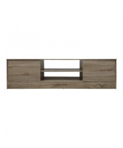 Έπιπλο τηλεόρασης Sasa I pakoworld σε sonoma απόχρωση 150x35x41.5εκ