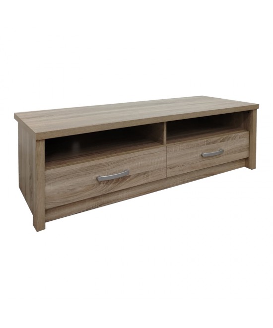 Έπιπλο τηλεόρασης Podizor pakoworld σε sonoma απόχρωση 120x45x42.5εκ
