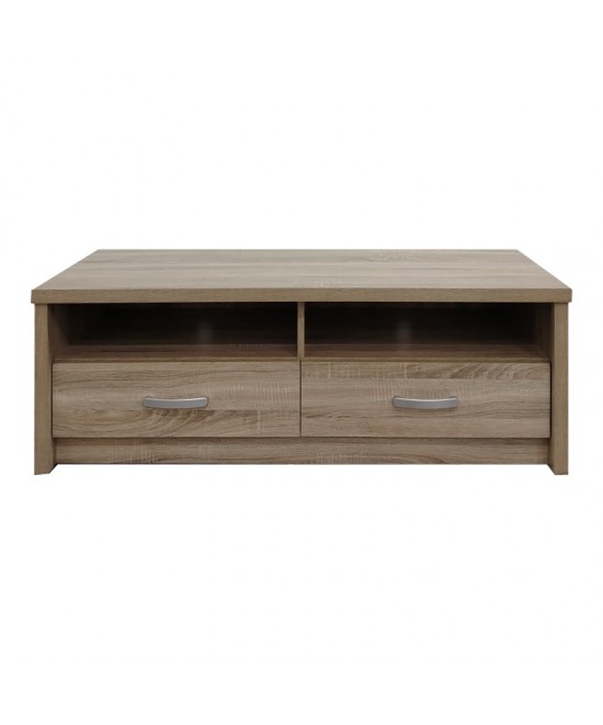 Έπιπλο τηλεόρασης Podizor pakoworld σε sonoma απόχρωση 120x45x42.5εκ