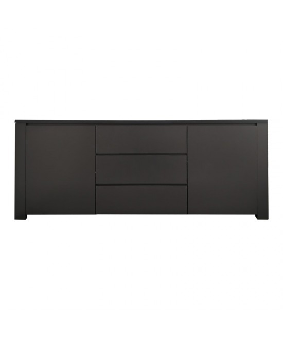 Μπουφές Kalya pakoworld σε ανθρακί απόχρωση 220x49x89.5εκ