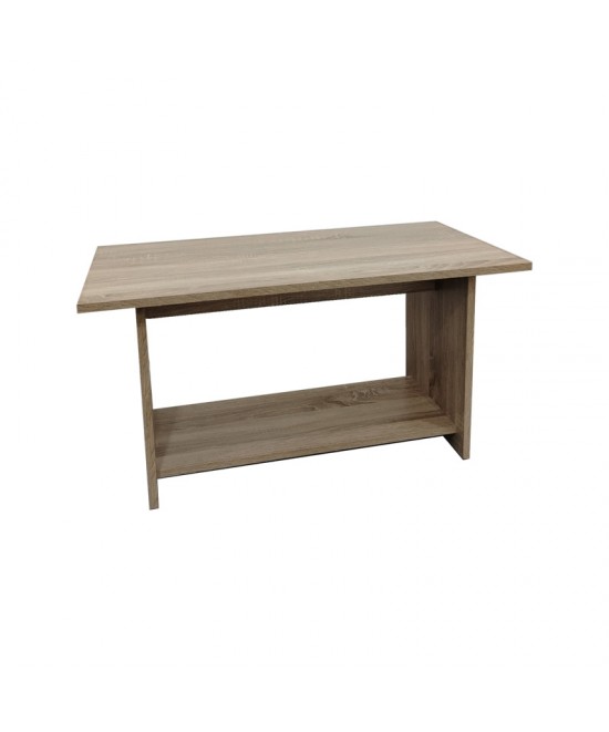 Τραπέζι σαλονιού Votalo pakoworld σε sonoma απόχρωση 80x40x42εκ