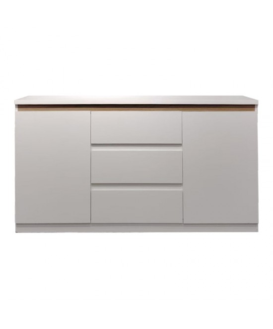 Μπουφές Chiemo pakoworld σε φυσική απόχρωση 160x40x93.6εκ
