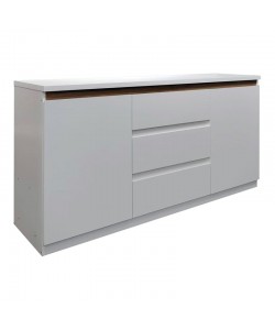 Μπουφές Chiemo pakoworld σε φυσική απόχρωση 160x40x93.6εκ