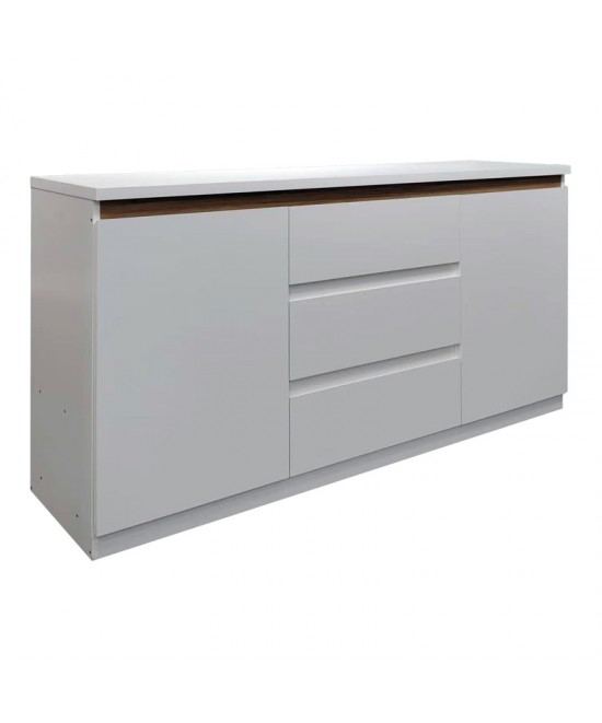 Μπουφές Chiemo pakoworld σε φυσική απόχρωση 160x40x93.6εκ