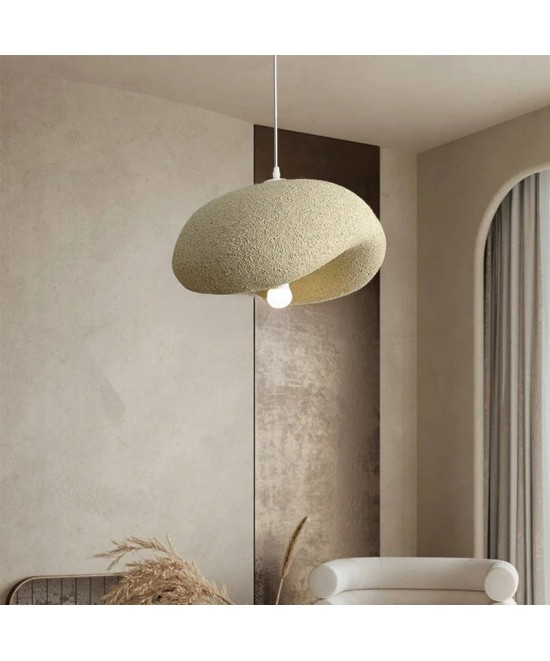 Φωτιστικό οροφής Ferecon pakoworld E27 ps μπεζ Φ45x25εκ