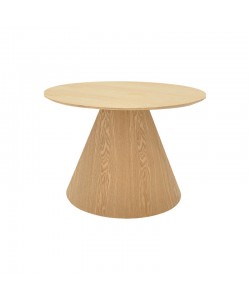 Tραπέζια σαλονιού Donda  pakoworld mdf σετ 2τεμ. sonoma