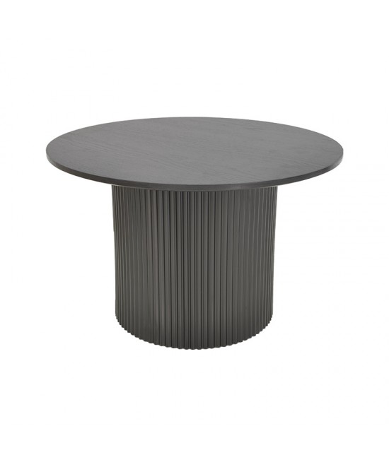 Tραπέζια σαλονιού Dovel pakoworld mdf σετ 2τεμ. μαύρο
