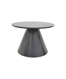 Tραπέζια σαλονιού Donda  pakoworld mdf σετ 2τεμ. μαύρο