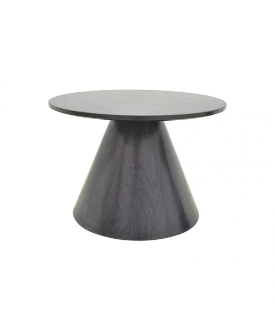 Tραπέζια σαλονιού Donda  pakoworld mdf σετ 2τεμ. μαύρο