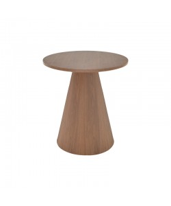 Tραπέζια σαλονιού Donda pakoworld mdf σετ 2τεμ. καρυδί