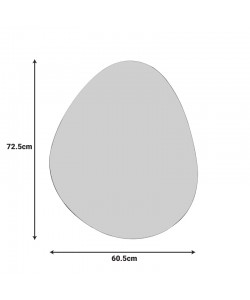 Καθρέπτης Hahoe Inart 60x1x72.5εκ