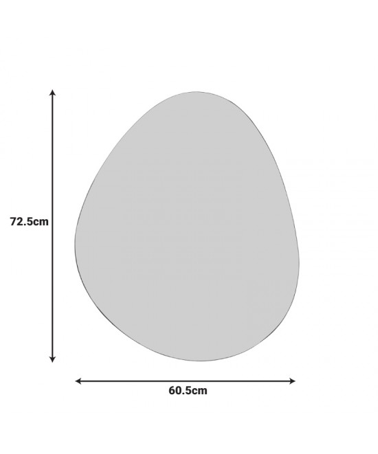 Καθρέπτης Hahoe Inart 60x1x72.5εκ