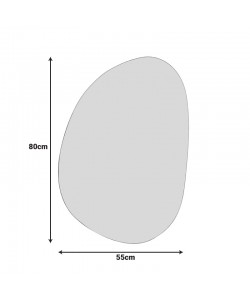 Καθρέπτης Listro Inart 55x1x80εκ