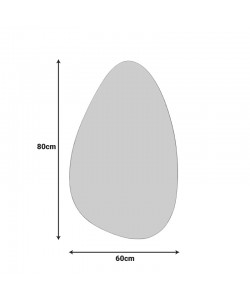 Καθρέπτης Spegio Inart 50x1x80εκ